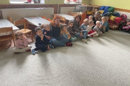 Návštěva Mikuláše, anděla a čerta