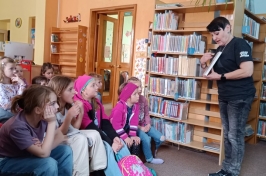 Návštěva knihovny ve Vysokém Mýtě