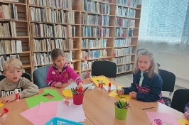 Návštěva žáků 1.-3.tridy knihovny v Chocni